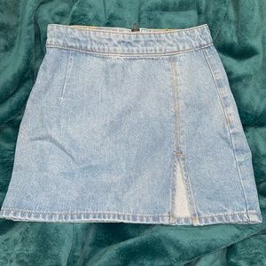 Denim Mini Skirt